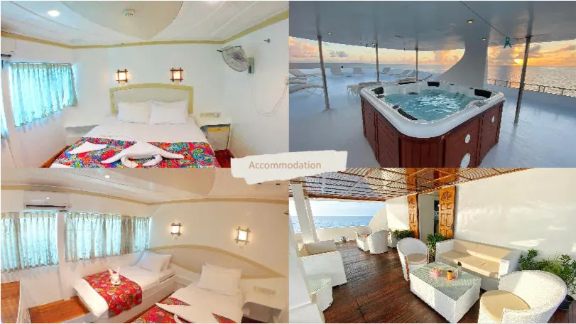 images of rooms inside a yacht