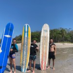 These guys are ready to have fun surfing! The most handsome Algerian males in Santa Teresa Beach.